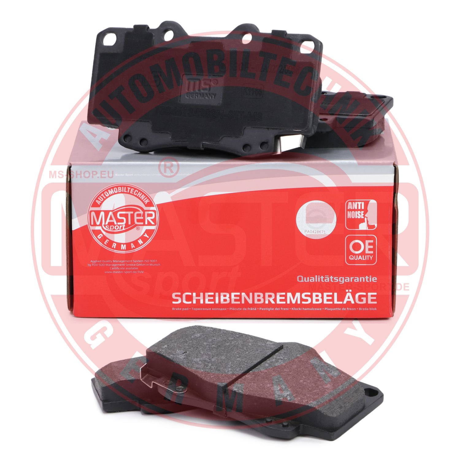 Placute frana MASTERSPORT GERMANY 13046134282N-SET-MS